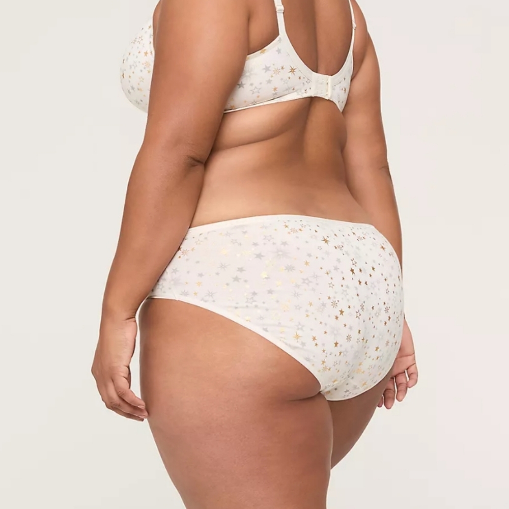Cacique Celestial Starts Cotton Hipster Panties - Picture 8 of 8
